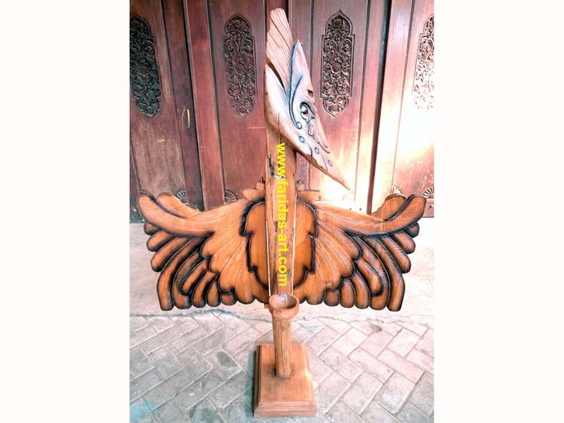Tempat Lilin Antik - Sayap